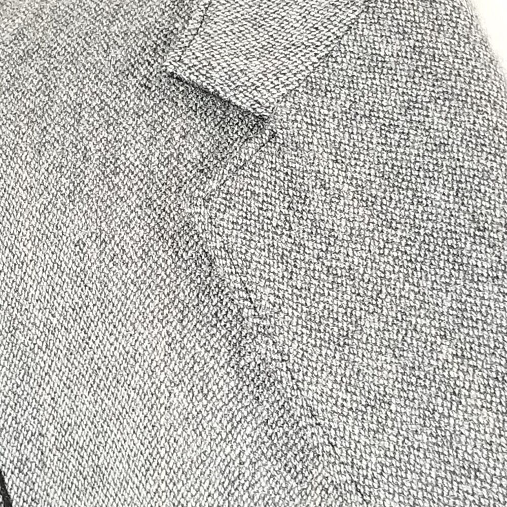 Circle S Dallas Texas Sport Coat Jacket‎ Men's 44R Gray Tweed Lambswool Weatern - Picture 5 of 15
